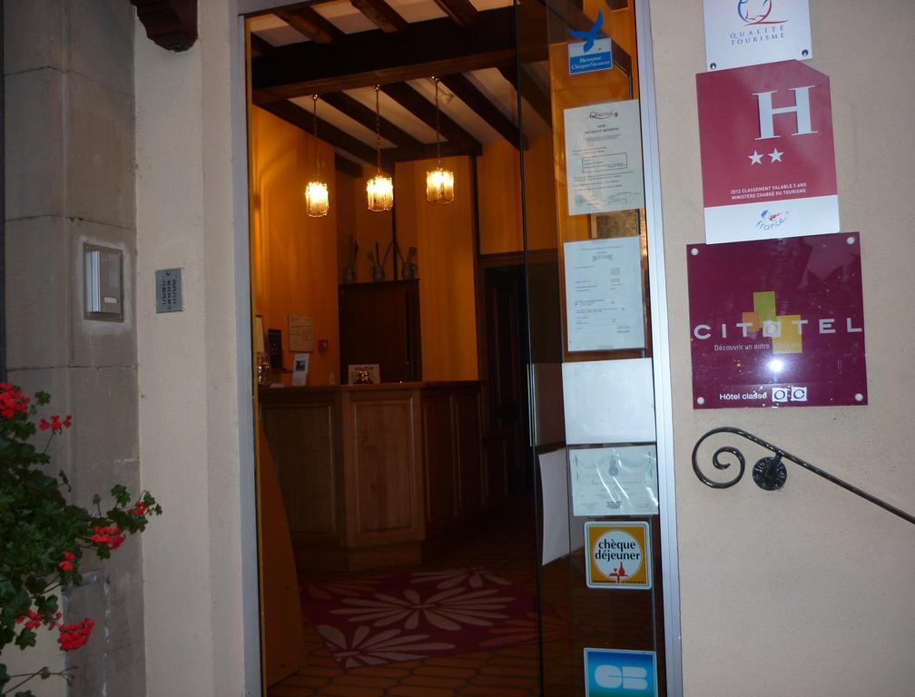 Hotel Des Vosges 5 Rue De La Gare Obernai Dış mekan fotoğraf