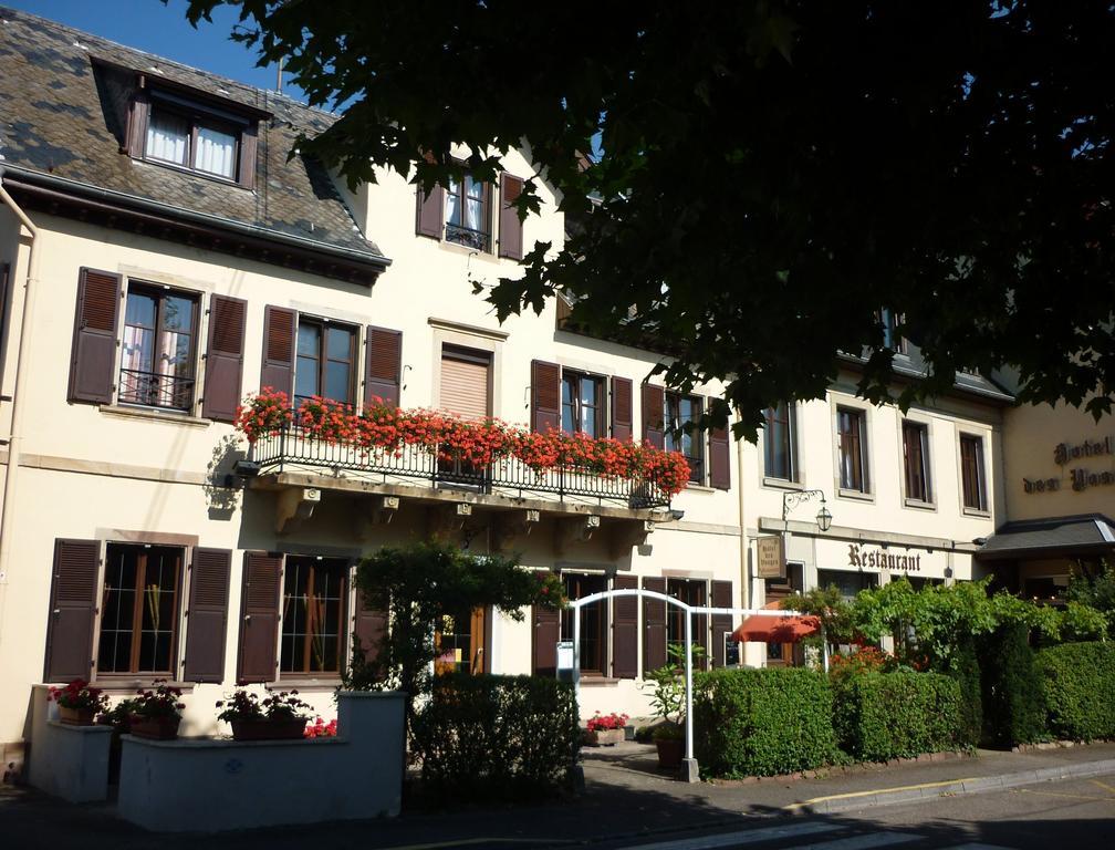Hotel Des Vosges 5 Rue De La Gare Obernai Dış mekan fotoğraf